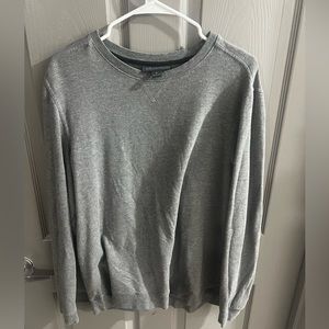 Free Fly men’s gray knit pullover in Gray — size L